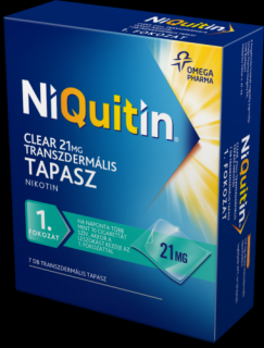 NiQuitin Clear transzdermális tapasz 21mg 7x