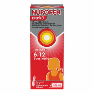 Nurofen eperízű 40mg/ml belsőleges szuszpenzió gyermekeknek 100ml