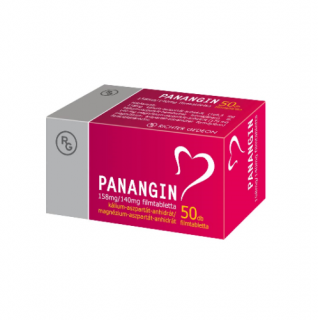 Panangin® 158 mg/140 mg filmtabletta 50x