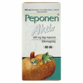 Peponen Aktív 600 mg lágy kapszula 60x