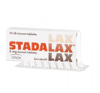 Stadalax 5 mg bevont tabletta 50x