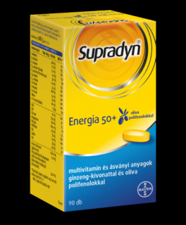 Supradyn® Energia 50+ filmtabletta 90x