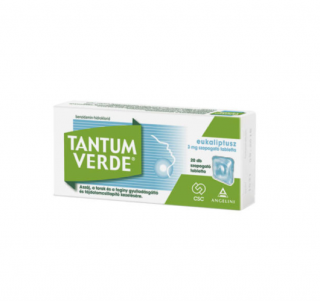 Tantum Verde eukaliptusz 3 mg szopogató tabletta 20x