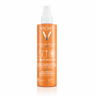VICHY CAPITAL SOLEIL  CELL PROTECT WATER FLUID SPRAY SPF50+ 200 ML