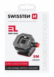 Swissten Easy Lock telefontartó autó/otthon/iroda