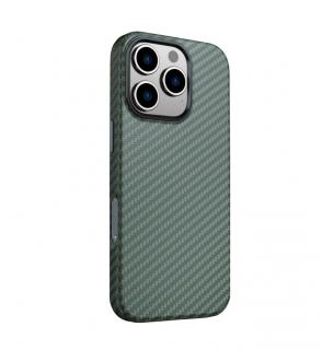 Swissten MagStick Shell tok iPhone 16 Pro Max, zöld