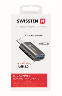 Swissten OTG adapter lightning to USB-A