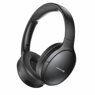 Swissten Pure ANC bluetooth fejhallgató aktív zajszûrővel, fekete