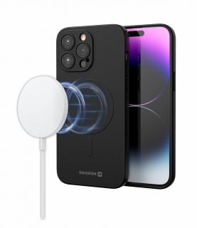 Swissten Soft Joy MagStick tok iPhone 11, fekete