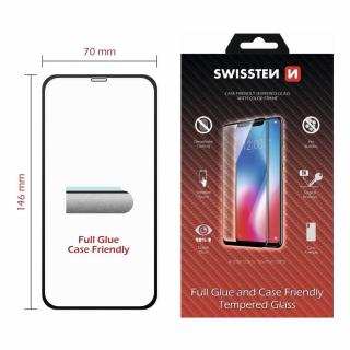 Swissten tokbarát full 3D fólia iPhone 11 fekete