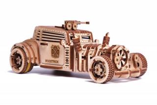 Wood Trick Apocalyptic car autó 3D fa mechanikus modell