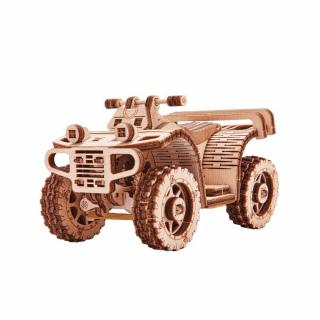 Wood Trick ATV quad 3D mechanikus fa modell