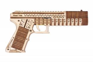 Wood Trick Defenders gun fegyver 3D fa mechanikus modell
