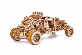 Wood Trick Mad Buggy autó 3D fa mechanikus modell