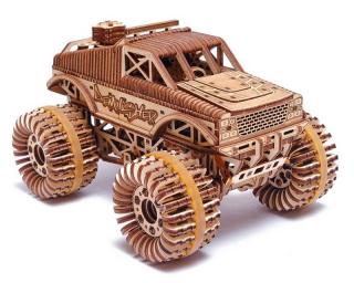 Wood Trick Monster Truck 3D fa mechanikus modell