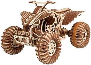 Wood Trick Raptor Quad Bike 3D mechanikus fa modell