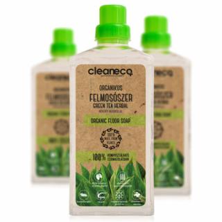 Cleaneco organikus felmosószer zöld tea herbal illattal 1 liter