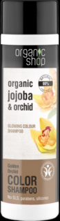 Organic shop színkiemelő sampon arany orchidea 280 ml