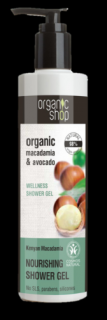 Organic shop wellness tusfürdő kenyai makadámdió 280 ml