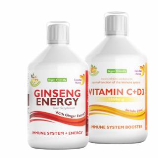 Ginzeng Energy + C+D3 folyékony vitamin