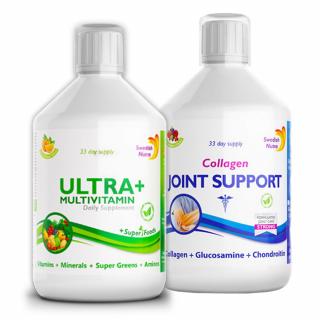 Ultra+ multivitamin + Joint Support ízületvédő komplex