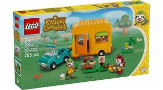 LEGO® Animal Crossing™ - Leif karavánja és kertészeti boltja (77054)