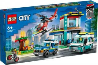 LEGO® City - Mentő járművek központja (60371)