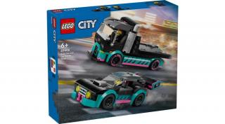 LEGO® City - Versenyautó és autószállító teherautó (60406)
