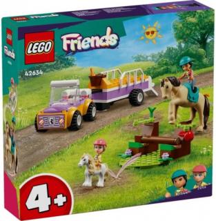 LEGO® Friends - Ló- és póniszállító utánfutó (42634)