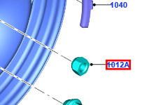 Kerékanya (M12 X 1.5MM)