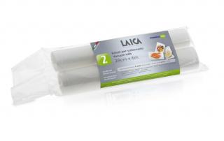 LAICA BPA mentes vákuumfólia tömlő (2db légcsatornás, EXTRA erős 28cm*600cm-es vákuumcsomagoló tekercs)