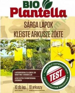 Bio Plantella sárga rovarfogó lap 10 db