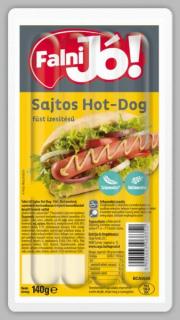 Falni jó! Sajtos, hot dog füst ízesítésű 140g (20db/#) Sága