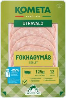 Útravaló Fokhagymás szeletelt vg.125g Kometa