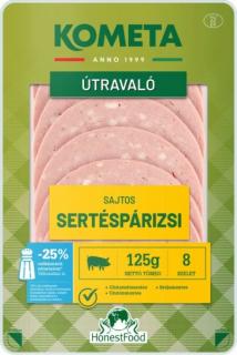 Útravaló sajtos párizsi szeletelt vg.125g Kometa