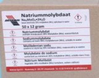 Nátrium-molibdenát 12 gr.