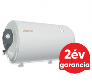 ELDOM Favourite 80 HL vízszintes elektromos vízmelegítő (2 kW - Ø 462 mm - 80 liter - balos)