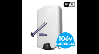ELDOM Galant SD-60 Smart WiFi villanybojler lapos kialakítással, száraz fűtőbetéttel (50 liter / 3 kW / 279 mm)