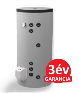 ELDOM Green Line S21 500 álló indirekt HMV tartály (500 liter / 2 párhuzamos hőcserélő / 9 kW elektromos fűtőbetét)