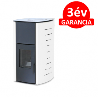 FALCON COMODO CENTRAL P12 vízteres pellet kályha (13 kW - Fehér)