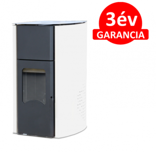 FALCON COMODO CENTRAL P25 vízteres pellet kályha (25 kW - Fehér)