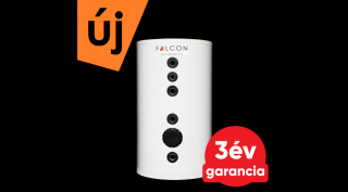 FALCON HPBe 300 INOX hűtési és fűtési puffer tartály  hőszivattyúhoz (304 liter / 3 kW)
