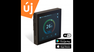 Falcon WiFi Control Design programozható, digitális szobatermosztát - központi fűtéshez (3A)