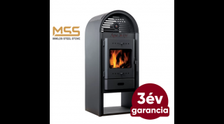 MSS Aqua Plus 20 vízteres fatüzelésű kályha (20 kW - acéllemez)