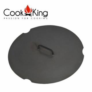 Cook King 60cm-es Fedél Tűztálak-hoz (Bevágott)