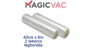 Magic Vac® Légbordás Vákuumfólia 40x600 cm (2 tekercs/csom)
