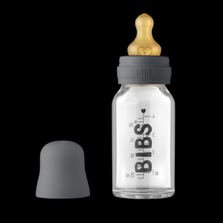 Grafit szürke BIBS cumisüveg 110 ml