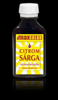 Citromsárga élelmiszerszínezék 30 ml