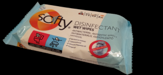 SOFTY Disinfectant felületfertőtlenítő - 40 lap