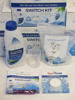 AquaFinesse Switch Kit bio vízkezelőszer jakuzzihoz (standard csomag)